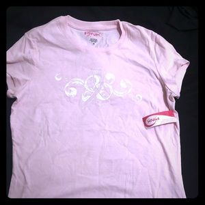 Medium light pink breast cancer awareness shirt
